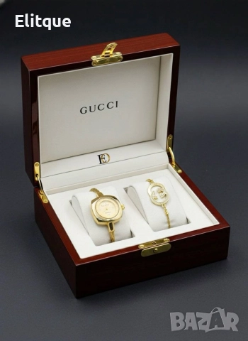 часовник и гривна carter Gucci Christian Dior , снимка 9 - Бижутерийни комплекти - 52908126