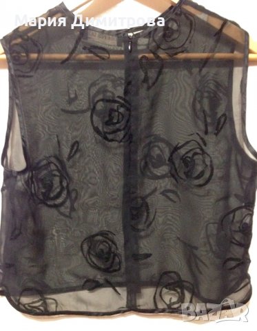 Модерен топ Moda per due с рози, снимка 4 - Потници - 38089878