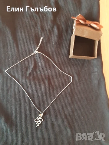 Верижка (синджирче), сребърна дамска чисто нова в кутийка, снимка 4 - Колиета, медальони, синджири - 50951584