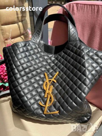 Луксозна Черна чанта/реплика YSL код SG310, снимка 3 - Чанти - 39333243