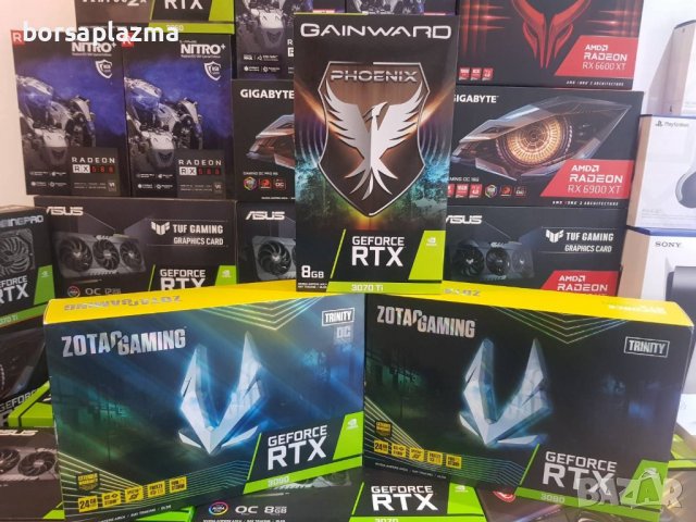 MSI GeForce RTX 3090 Gaming X Trio 24G, 24576 MB GDDR6X	10	броя на склад	4124	лева, снимка 9 - Видеокарти - 36662900