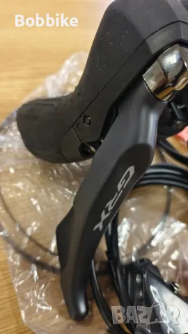 Команди Спирачки/Скорости: SHIMANO GRX ST-RX810/820 + BR-RX810/820/ 1x11-speed, снимка 6 - Части за велосипеди - 44323756