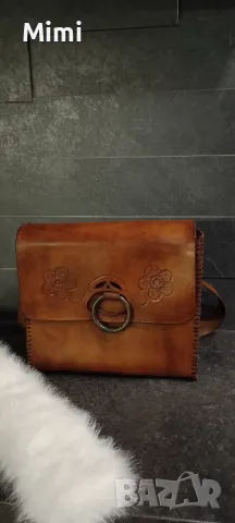 чанта естествена кожа 