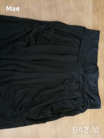 Дамски черен панталон лек шалвар, снимка 5 - Панталони - 38844353