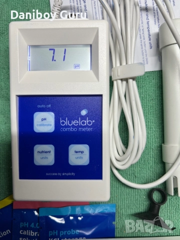 Bluelab Combo Meter, pH/EC-метър Bluelab Combo Meter, pH/EC-Meter, снимка 5 - Друга електроника - 52119699