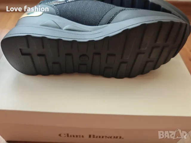 Черни маратонки тип сникърси, снимка 8 - Маратонки - 47487198