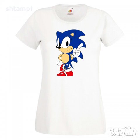 Дамска тениска Sonik 006 Игра,Изненада,Подарък,Празник,Повод, снимка 5 - Тениски - 37246281