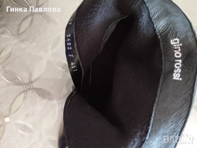 Дамски боти GINO ROSSI № 39, снимка 2 - Дамски боти - 38329620