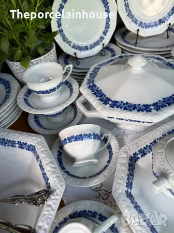 Rosenthal Maria сервиз за хранене и кафе за 6 човека Отлично състояние, снимка 10 - Сервизи - 50541363