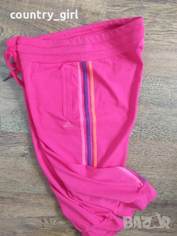  adidas Essentials 3 Stripes Capri -страхотно дамско долнище, снимка 4 - Спортни екипи - 29267850
