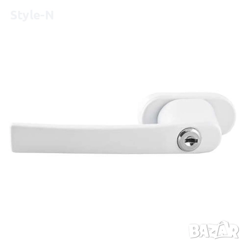 Дръжка за врата/прозорец на PVC дограма, с 2 ключа, Malatec, снимка 2 - Други - 51689922