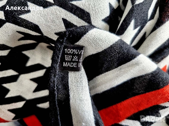 Стилен и красив шал , снимка 9 - Шалове - 41743005