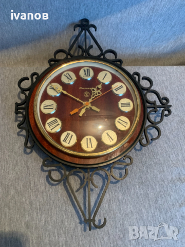 часовник янтарь , снимка 3 - Антикварни и старинни предмети - 44629145