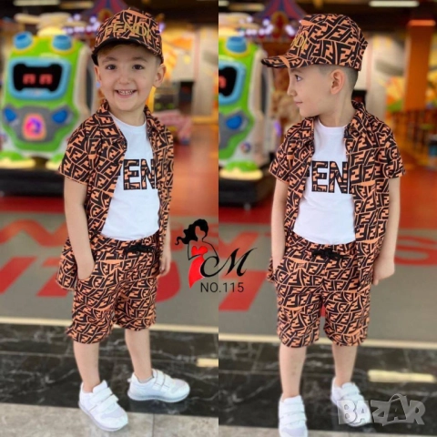 детски комплекти burberry fendi gucci, снимка 2 - Детски комплекти - 51457681