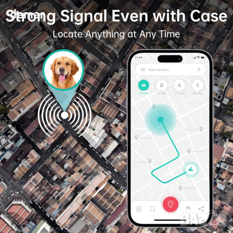 Калъф Syncwire за AirTag [4 броя], с ключодържател от неръждаема стомана 304, снимка 7 - Друга електроника - 44532959