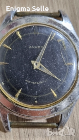 Винтидж часовник Anker, произведен от компанията Andreas Huber. , снимка 5 - Мъжки - 52959550