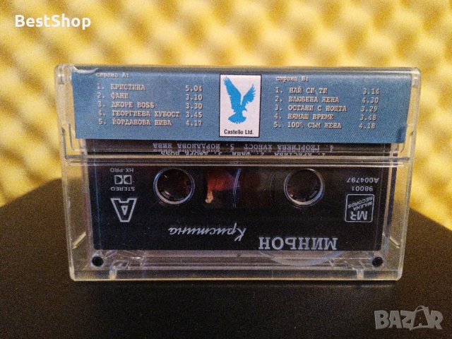 Миньон Терзиева - Кристина, снимка 2 - Аудио касети - 36928578