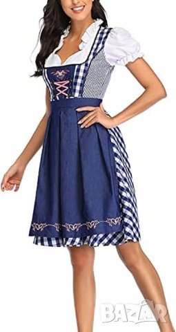  Косплей костюм рокля немска униформа баварска, снимка 2 - Рокли - 42855573