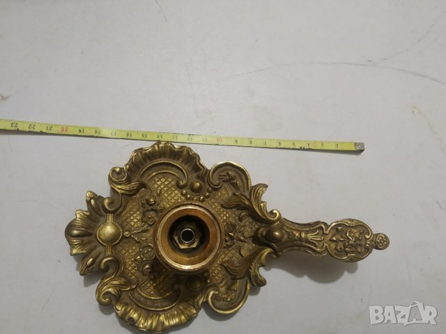 бароков носим свещник, снимка 2 - Други ценни предмети - 39074150