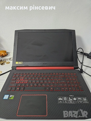 Продавам лаптоп Acer Nitro 5, снимка 3 - Лаптопи за игри - 54081958