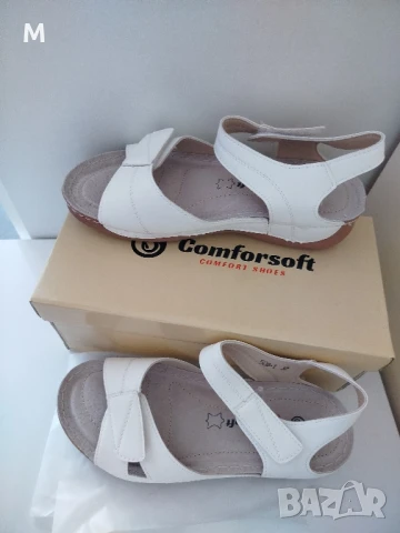  Естествена кожа! Дамски сандали!, снимка 2 - Сандали - 50918925