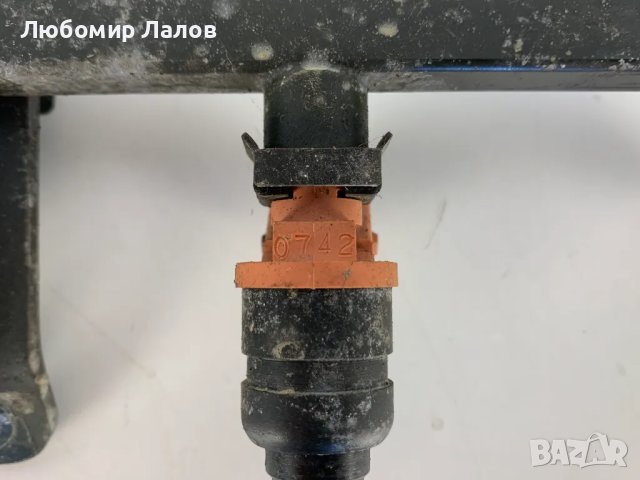 Горивна рейка с дюзи Chevrolet Matiz (98-04) 1.0i 4цилиндъра 96518620, снимка 3 - Части - 50145641