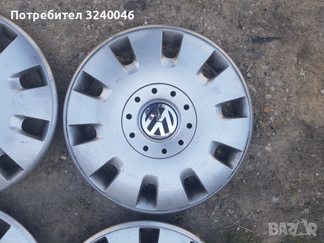 4бр. Оригинални тасове за Фолксваген 16 цола, снимка 3 - Аксесоари и консумативи - 54155377