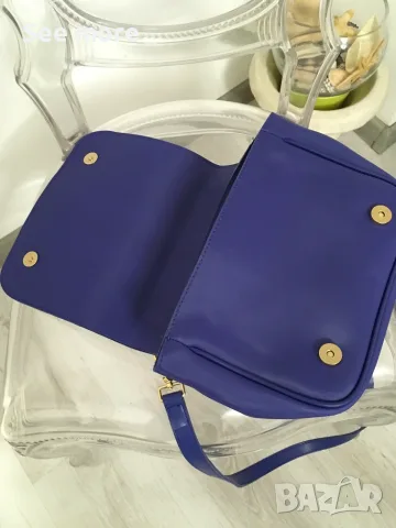 Juicy Couture чанта Кралско синьо , снимка 7 - Чанти - 55906321