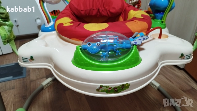 Бънджи център - проходилка за бебе Tiibaby с животни, снимка 14 - Проходилки - 52905856