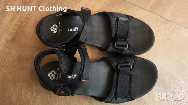 CLOUDSTEPPERS by Clarks Mens Step Beat Sun Black Sandals размер EUR 45 мъжки сандали 176-12-S, снимка 4 - Мъжки сандали - 53046688