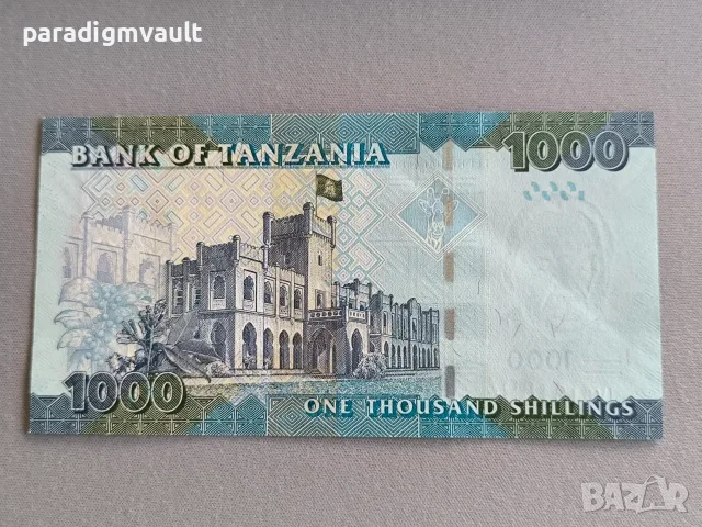 Банкнота - Танзания - 1000 шилинга UNC | 2019г., снимка 2 - Нумизматика и бонистика - 55966141