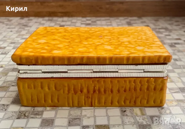 Винтидж кутийка за бижута, снимка 5 - Антикварни и старинни предмети - 49263316