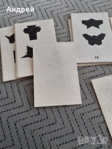Стари карти Забавни силуети, снимка 5 - Други ценни предмети - 31332208