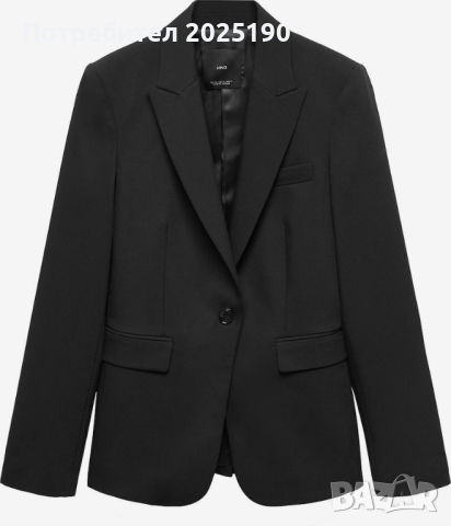 Дамско черно сако Н&М 