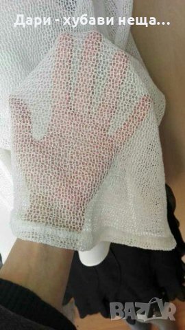 Къса бяла жилетка🍀❤M/L,L❤🍀арт.4200, снимка 4 - Жилетки - 36695417