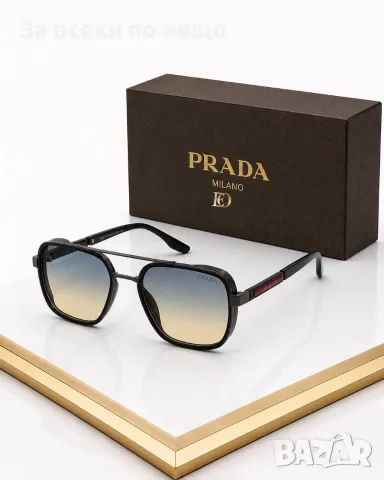 Prada Мъжки Слънчеви Очила С UV400 Защита Прада - Различни Цветове Код SEM-236, снимка 2 - Слънчеви и диоптрични очила - 55776407