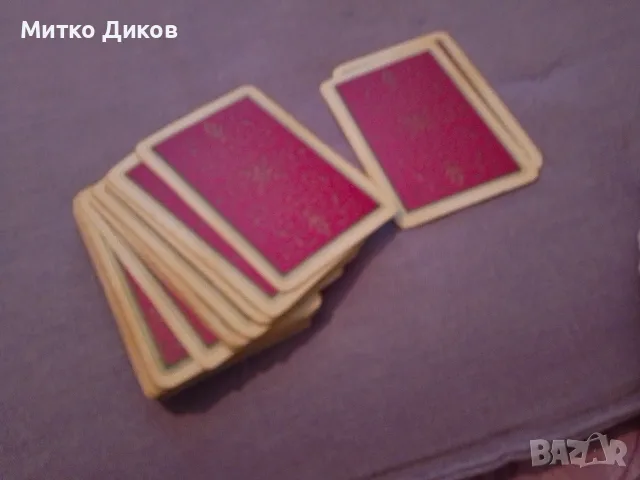 карти от соца винтидж в калъвче кожено ГДР винтидж 70г.и други нови пластик редки, снимка 8 - Карти за игра - 56182178