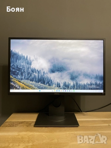Dell P2417H 24” IPS Full HD | Отлично състояние | HDMI + кабели