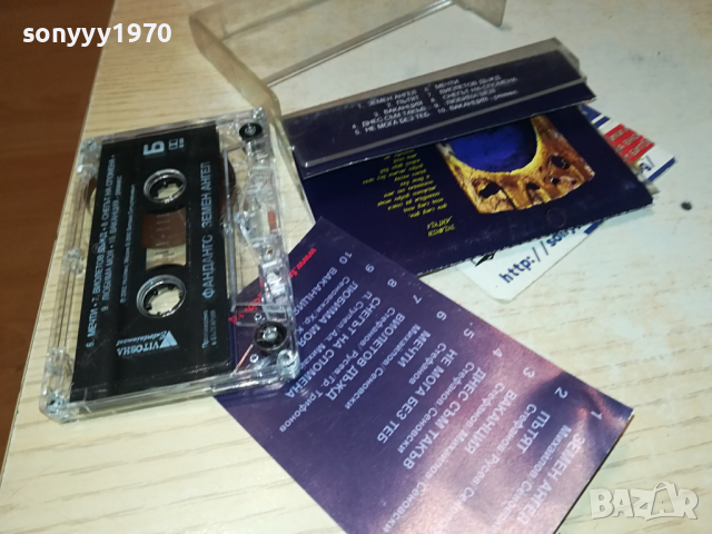 ФАНДАНГО ЗЕМЕН АНГЕЛ-ОРИГИНАЛНА КАСЕТА 0103241713, снимка 2 - Аудио касети - 44558017