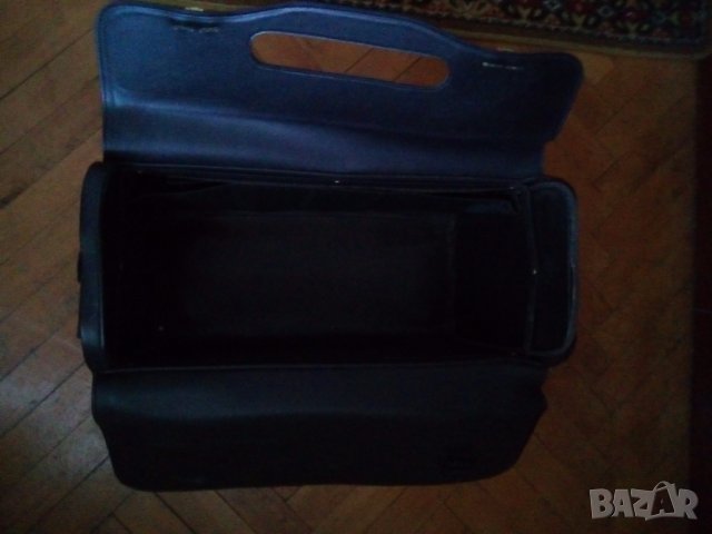 Кожена чанта куфар с код, снимка 7 - Куфари - 31267274