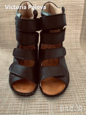 Леки комфортни летни боти-сандали FINN COMFORT кожа, снимка 2 - Сандали - 37170797