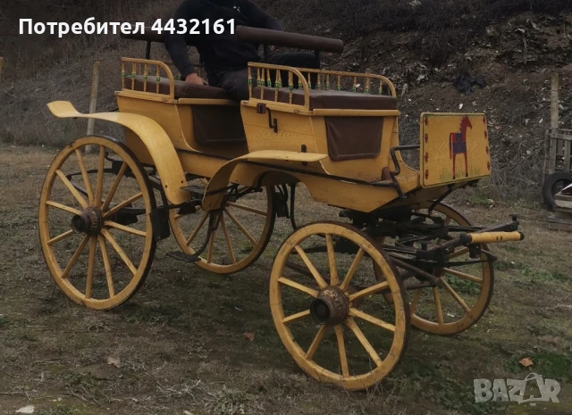 файтон карета каруца, снимка 2 - Ремаркета - 51100218