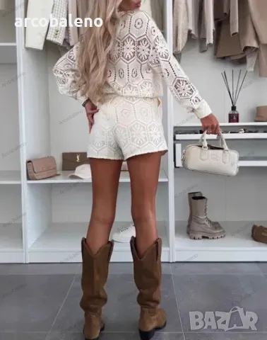 Дамски комплект от две части в ежедневен стил, 2цвята , снимка 4 - Комплекти - 50271819