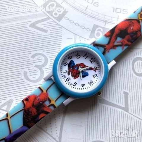 Spiderman Светещи детски ръчни часовници Спайдърмен, снимка 5 - Детски - 31950668