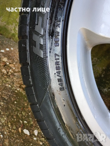 ОРИГИНАЛНИ ДЖАНТИ МЕРЦЕДЕС 17 ЦОЛА , снимка 7 - Гуми и джанти - 54063728