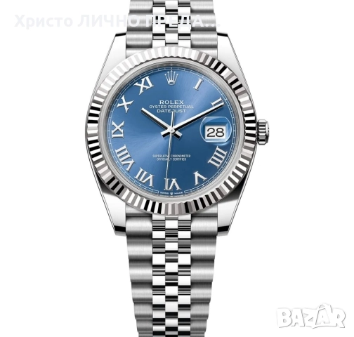 Rolex Datejust 41mm. White Gold Blue Roman Numeral Dial 126334-0026, снимка 2 - Мъжки - 52893669