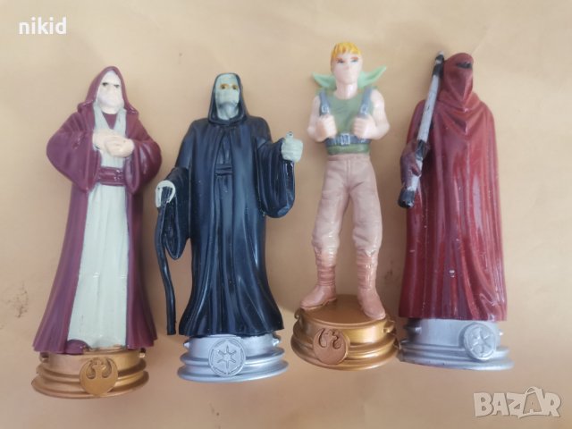 Star Wars Междузвездни войни PVC фигурки пластмасови на стенд за игра и украса торта топер, снимка 6 - Фигурки - 22353879