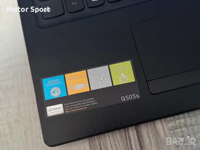 Лаптоп Lenovo G505s AMD A8/1000GB/8RAM/2GB Radeon/15,6Инча., снимка 4 - Лаптопи за игри - 50551701