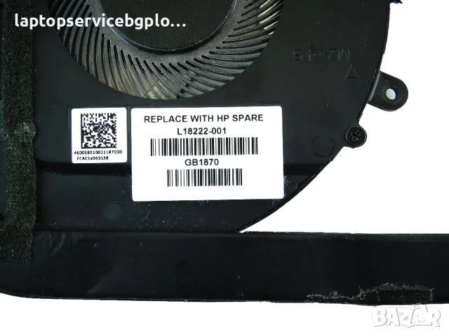 HP Pavilion X360  14M-CD Series 14”  14m-cd0001dx Вентилатор с охлаждане L18222-001 , снимка 2 - Части за лаптопи - 48576803