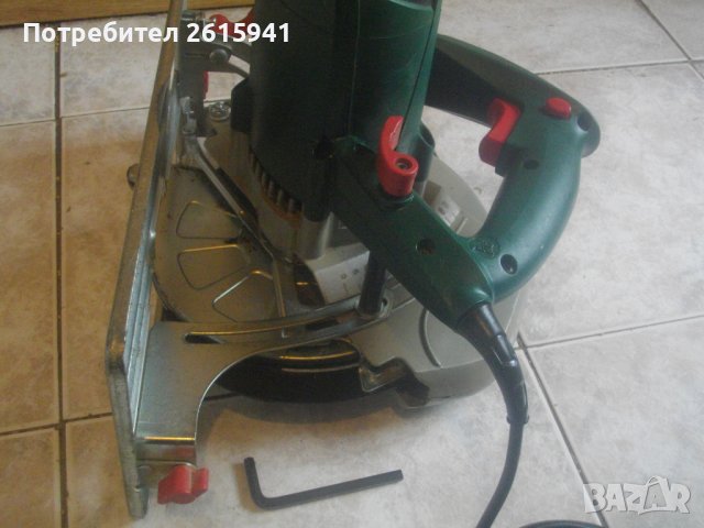 1300 Вата-Лазерен Немски Ръчен Циркуляр-Отличен-ф190мм-Реже 65мм-PARKSIDE PHKS1300A1, снимка 16 - Измервателни инструменти - 38590545